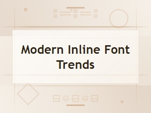 Modern Inline Font Trends: Free Inline Fonts for Creative Design Projects